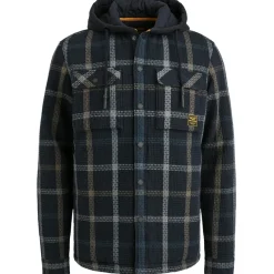 PME Legend Jacken|Big Boys*Window Check Hoody Shirtjacket 3 Salute