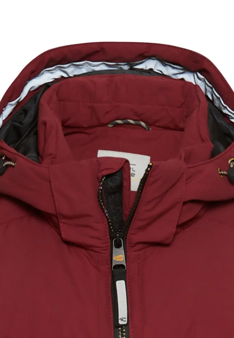 Camel Active Jacken*Winterjacke mit abnehmbarer Kapuze amber red