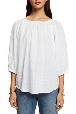 Esprit Blusen*Women Blouses woven long sleeve white