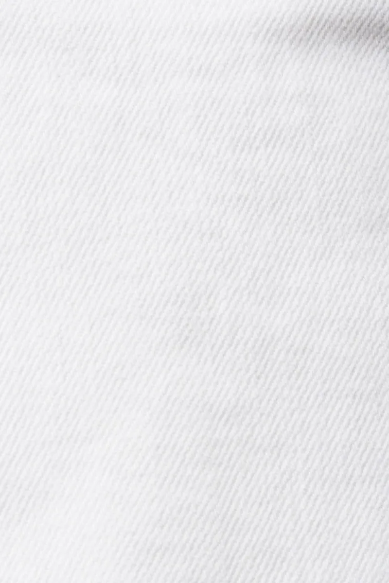 Esprit Shorts*Women Pants denim cropped white