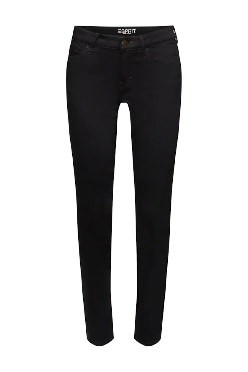 Esprit Jeans*Women Pants denim length service black rinse