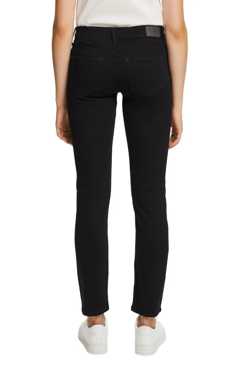 Esprit Jeans*Women Pants denim length service black rinse