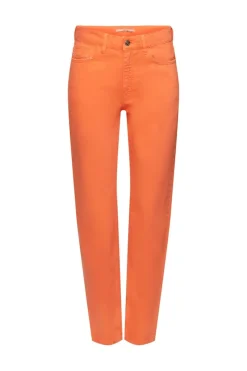 Esprit Hosen*Women Pants woven length service orange red