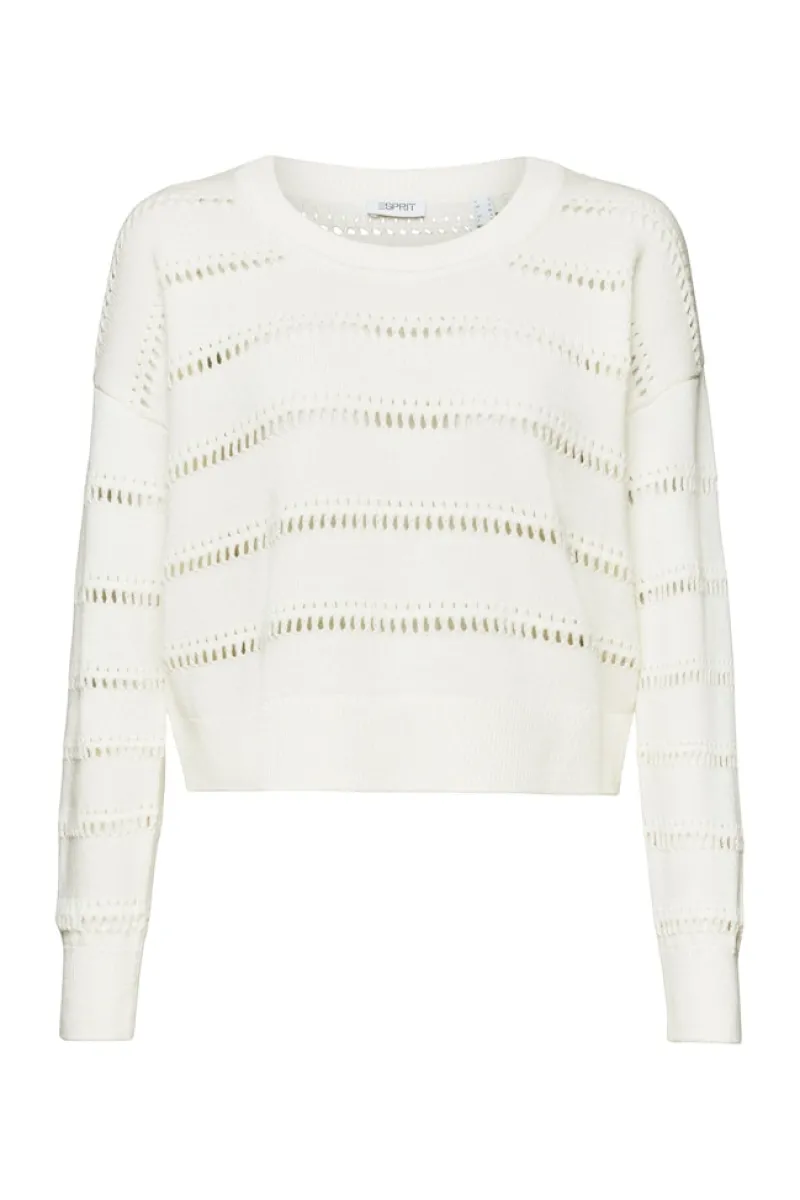 Esprit Pullover & Sweatshirts*Women Sweaters long sleeve off white