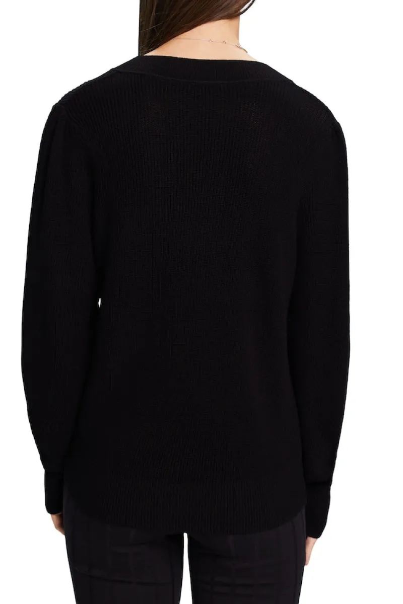 Esprit Pullover & Sweatshirts*Women Sweaters long sleeve Black