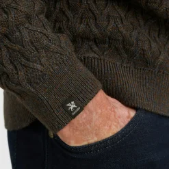 Vanguard Pullover & Sweatshirts*wool blend dark earth