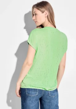 Cecil Shirts*Wording T-Shirt matcha lime