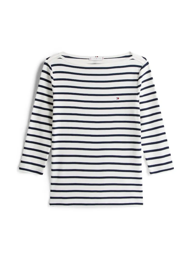 Tommy Hilfiger Shirts*WW0WW40589 breton- ecu- dark night navy