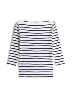 Tommy Hilfiger Shirts*WW0WW40589 breton- ecu- dark night navy