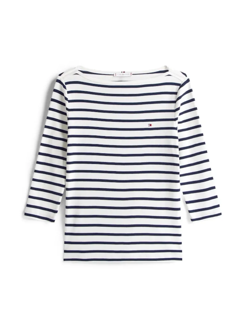 Tommy Hilfiger Shirts*WW0WW40589 breton- ecu- dark night navy