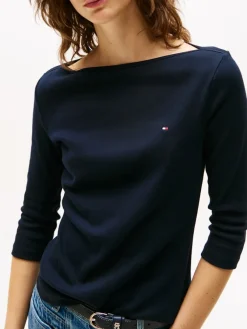 Tommy Hilfiger Shirts*WW0WW40589 nos desert sky