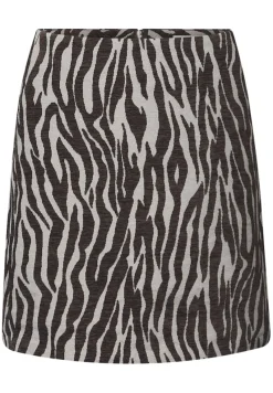 Street One Röcke*Zebra Jacquard Rock deep roast brown