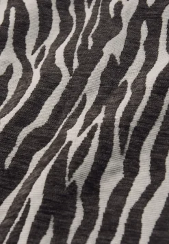 Street One Röcke*Zebra Jacquard Rock deep roast brown