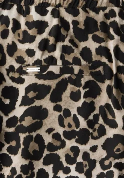 Street One Shorts*Zebra Wide Leg Hose Black