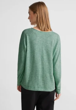 Street One Shirts*Zweifarbiges Langarmshirt fresh spring green melange